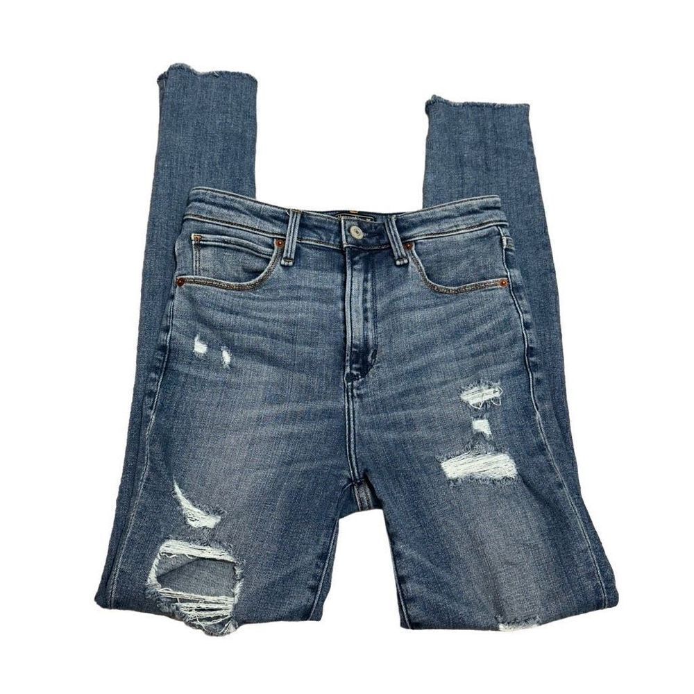 Abercrombie and Fitch Simone high rise super skinny jeans size 26